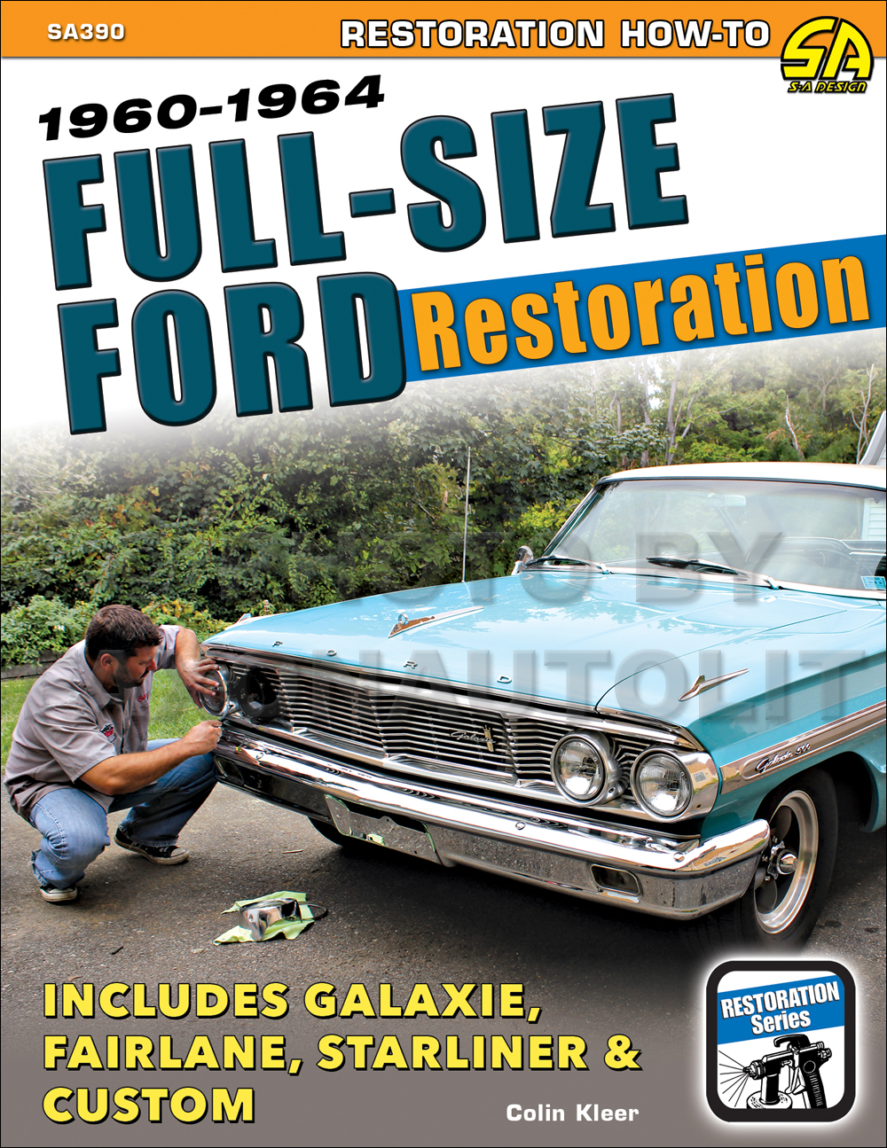 1964 Ford Galaxie CD Shop Manual AND Parts Book Sunliner Custom 500 Service