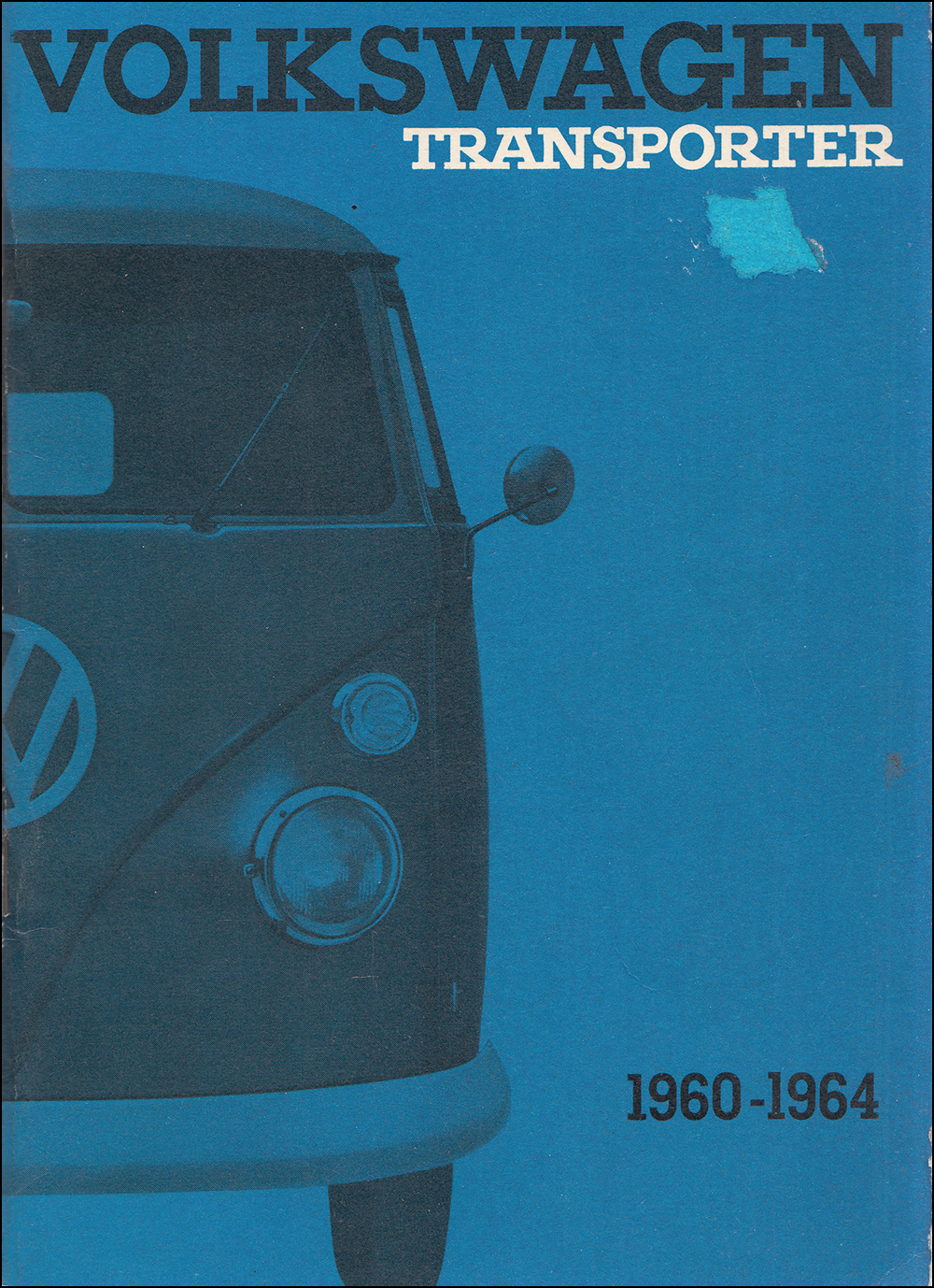 1960-1964 Volkswagen Bus Owner's Manual Original T2 Type 2 Transporter
