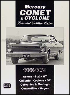 1960-1975 Mercury Comet & Cyclone Book with 39 Magazine Articles