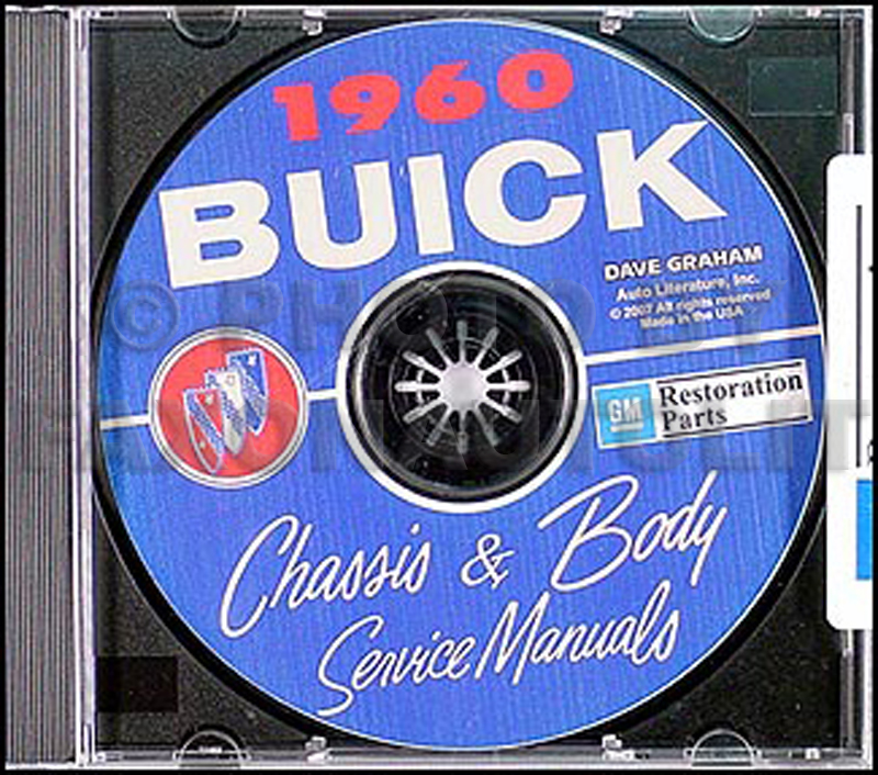 1960 Buick CD-ROM Shop Manual & Body Manual