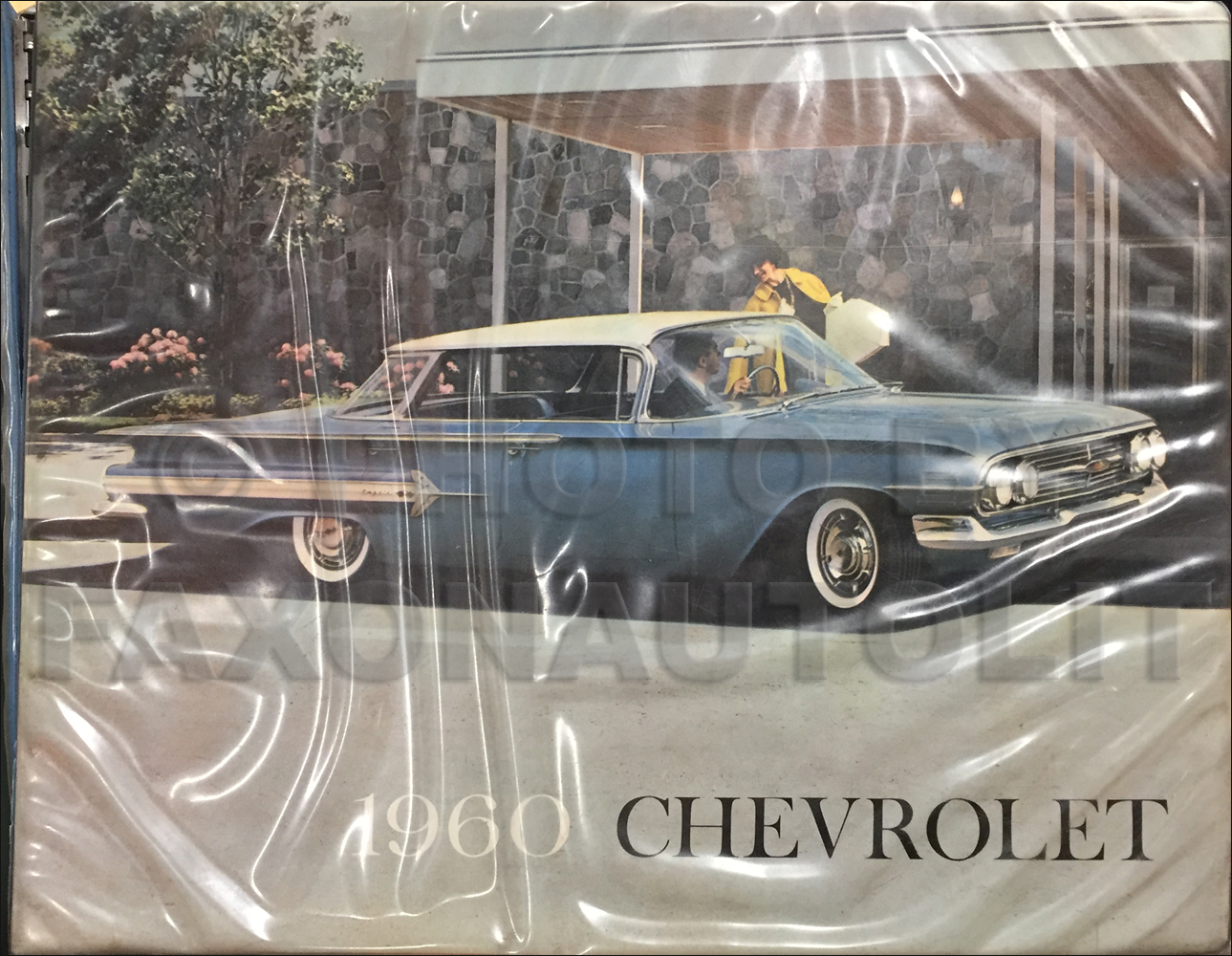 1960 Chevrolet Car Color and Upholstery Dealer Album Original