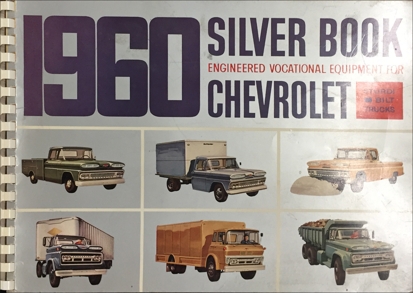 1960 Chevrolet Truck Silver Book Special Equipment Dealer Album