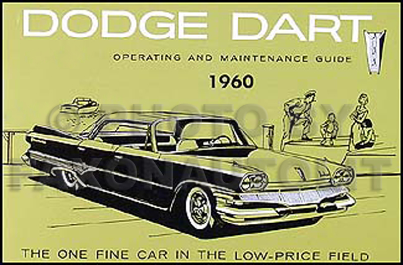 1960 Dodge Dart Reprint Owner Manual 60 Seneca Pioneer Phoenix