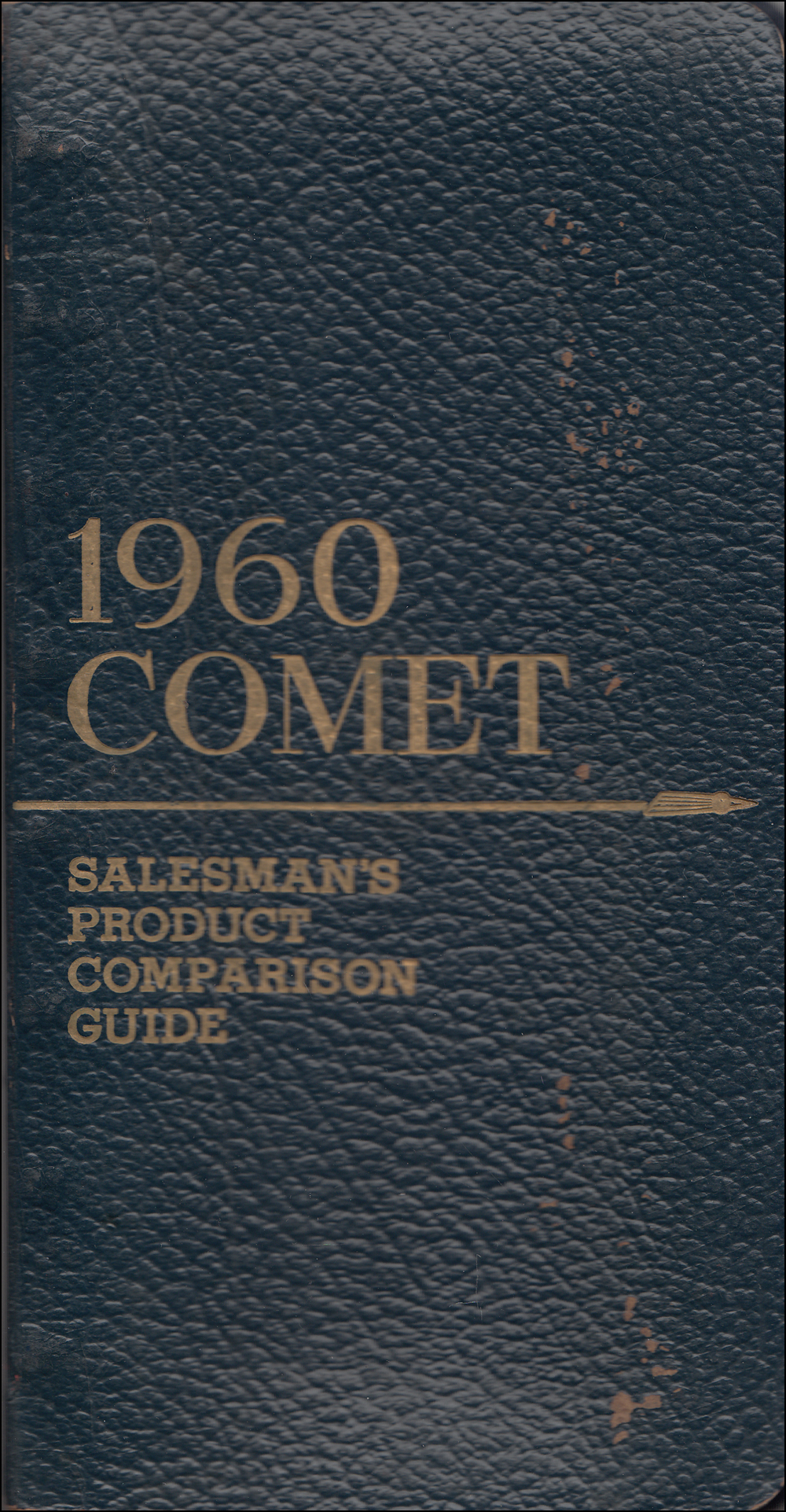 1960 Mercury Comet Competitive Comparison Dealer Album Original