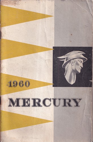 1960 Mercury Owner's Manual Original