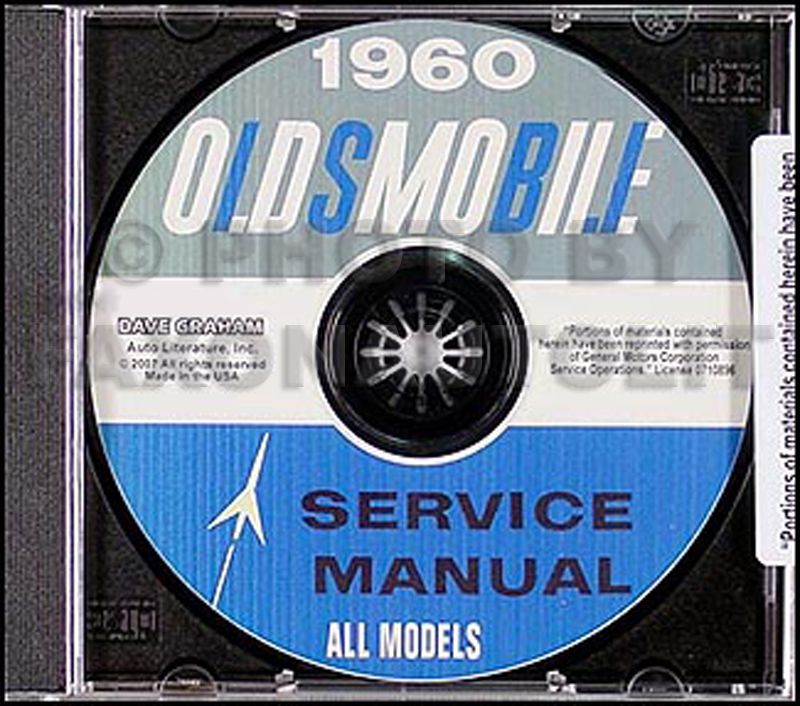 1960 Oldsmobile CD-ROM Shop Manual