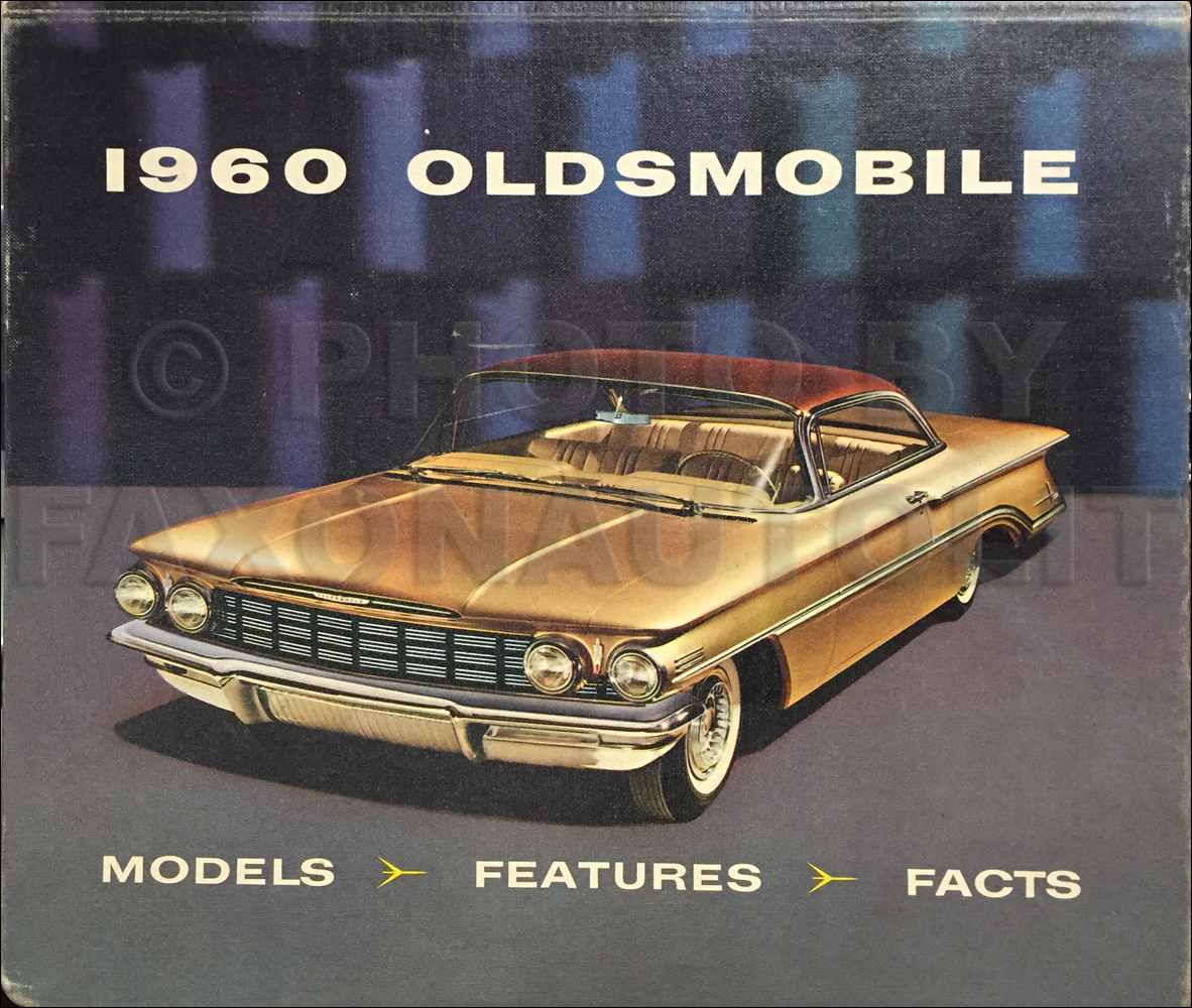 1960 Oldsmobile Data Book Dealer Album Original