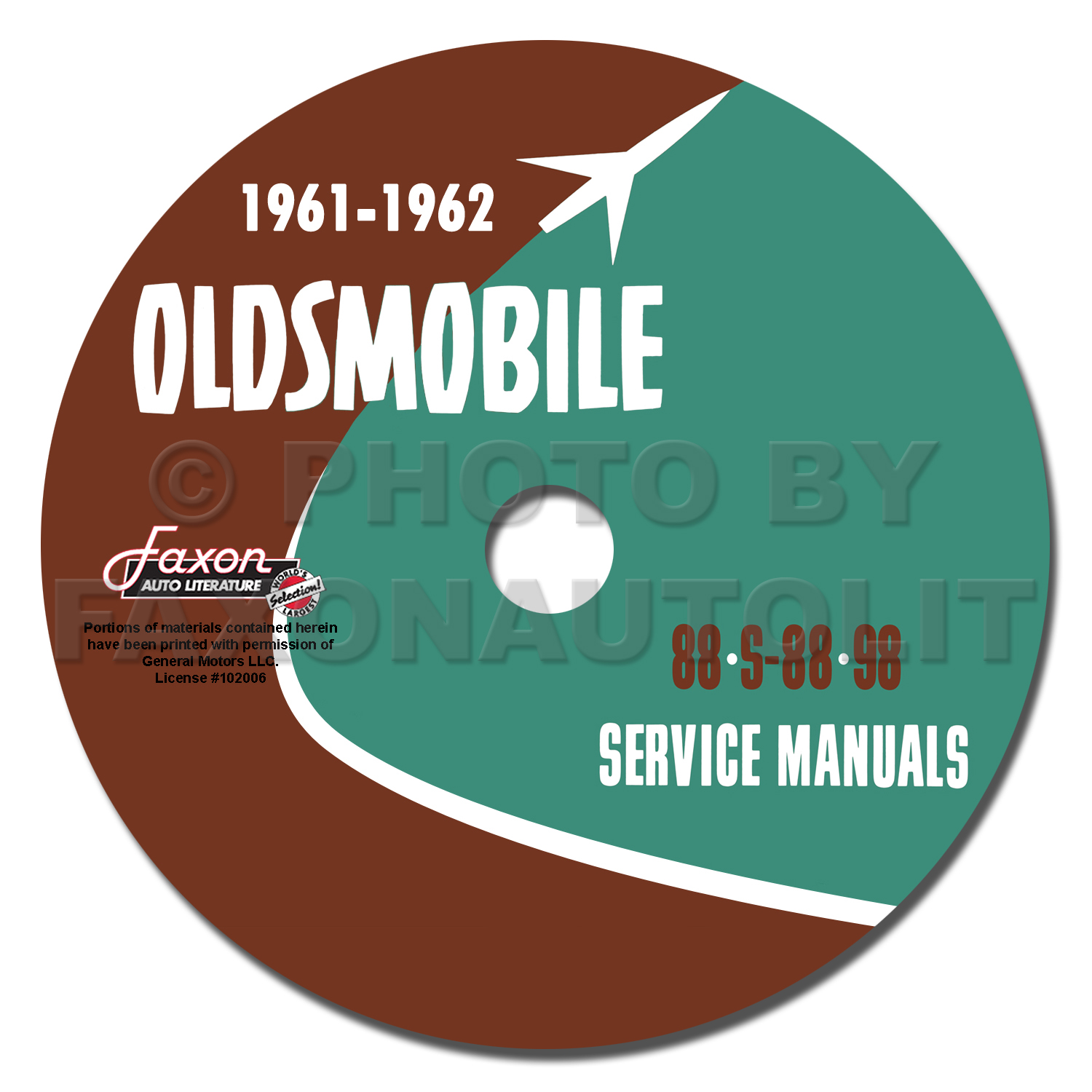 1961-1962 Oldsmobile CD-ROM Shop Manual 