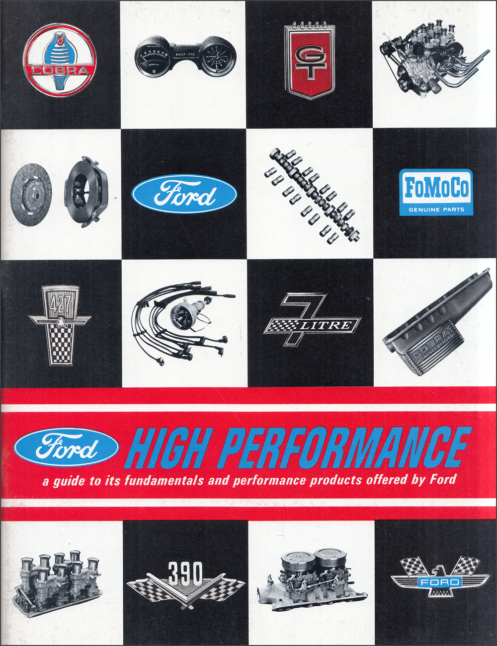 1961-1966 Ford High Performance Parts Book & Tuning Manual Original