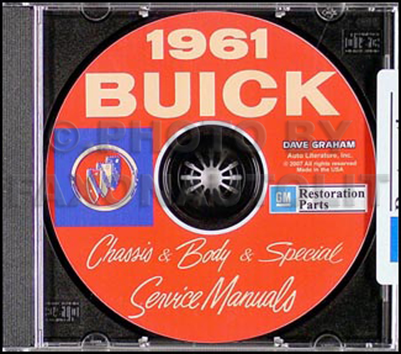1961 Buick CD-ROM Shop Manual & Body Manual