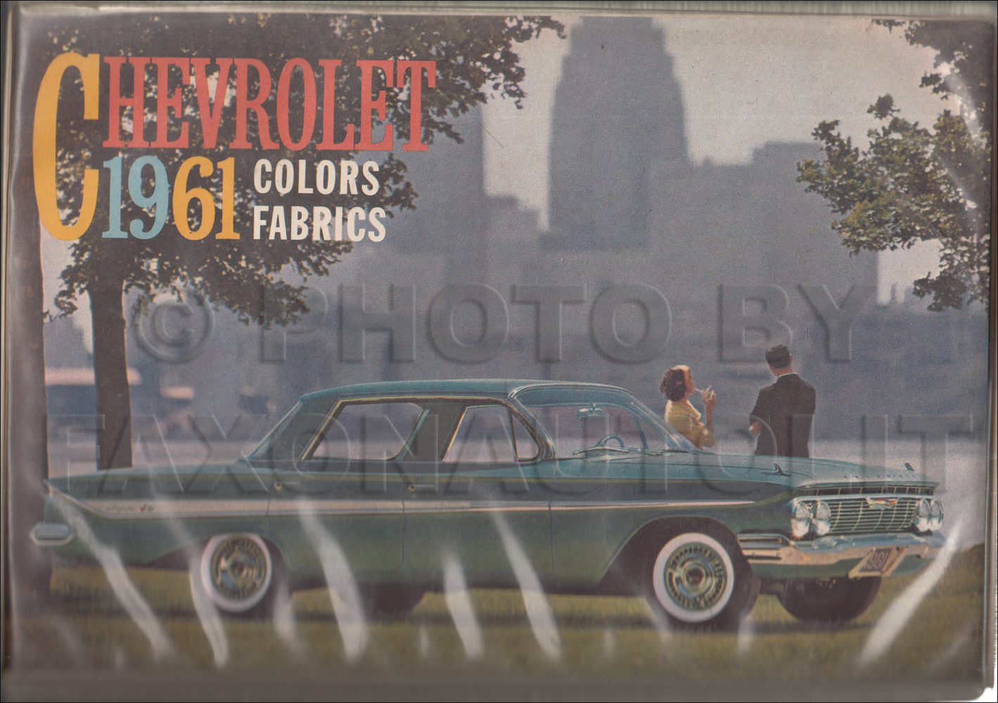 1961 Chevrolet Car Color and Upholstery Album