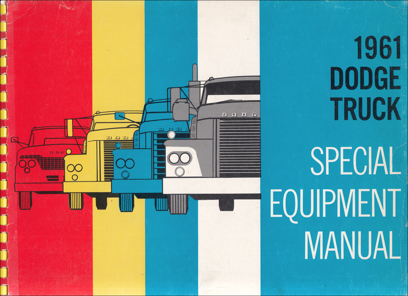 1961 Dodge Truck Special Equipment Manual Dealer Album