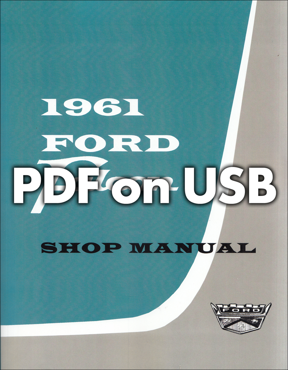 1967 CD Shop Manual Mustang Falcon Fairlane Ranchero Cougar Comet Cyclone