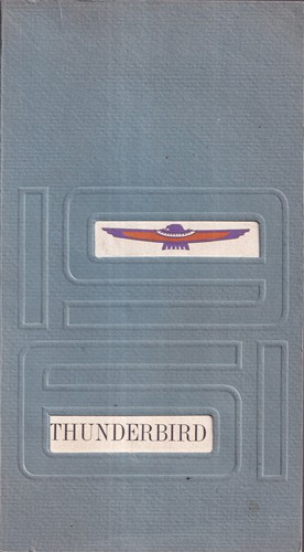 1961 Ford Thunderbird Owner's Manual Original