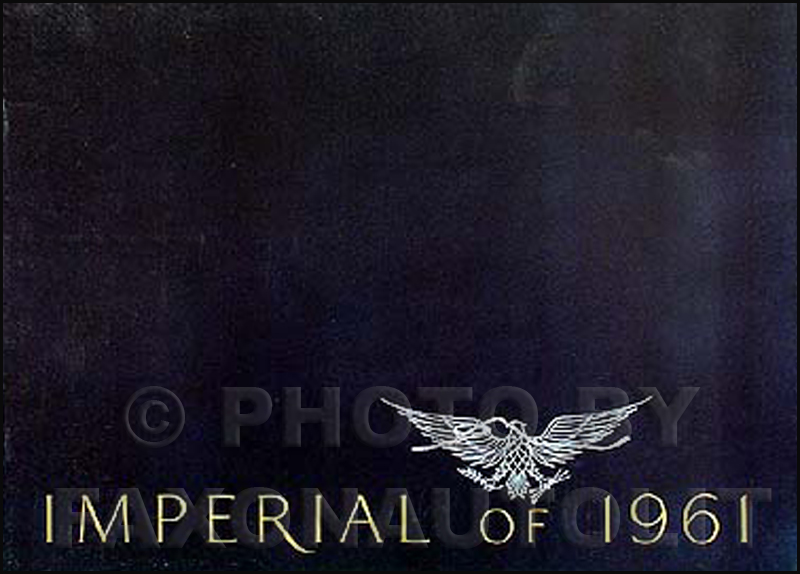 1961 Chrysler Imperial Original Sales Brochure