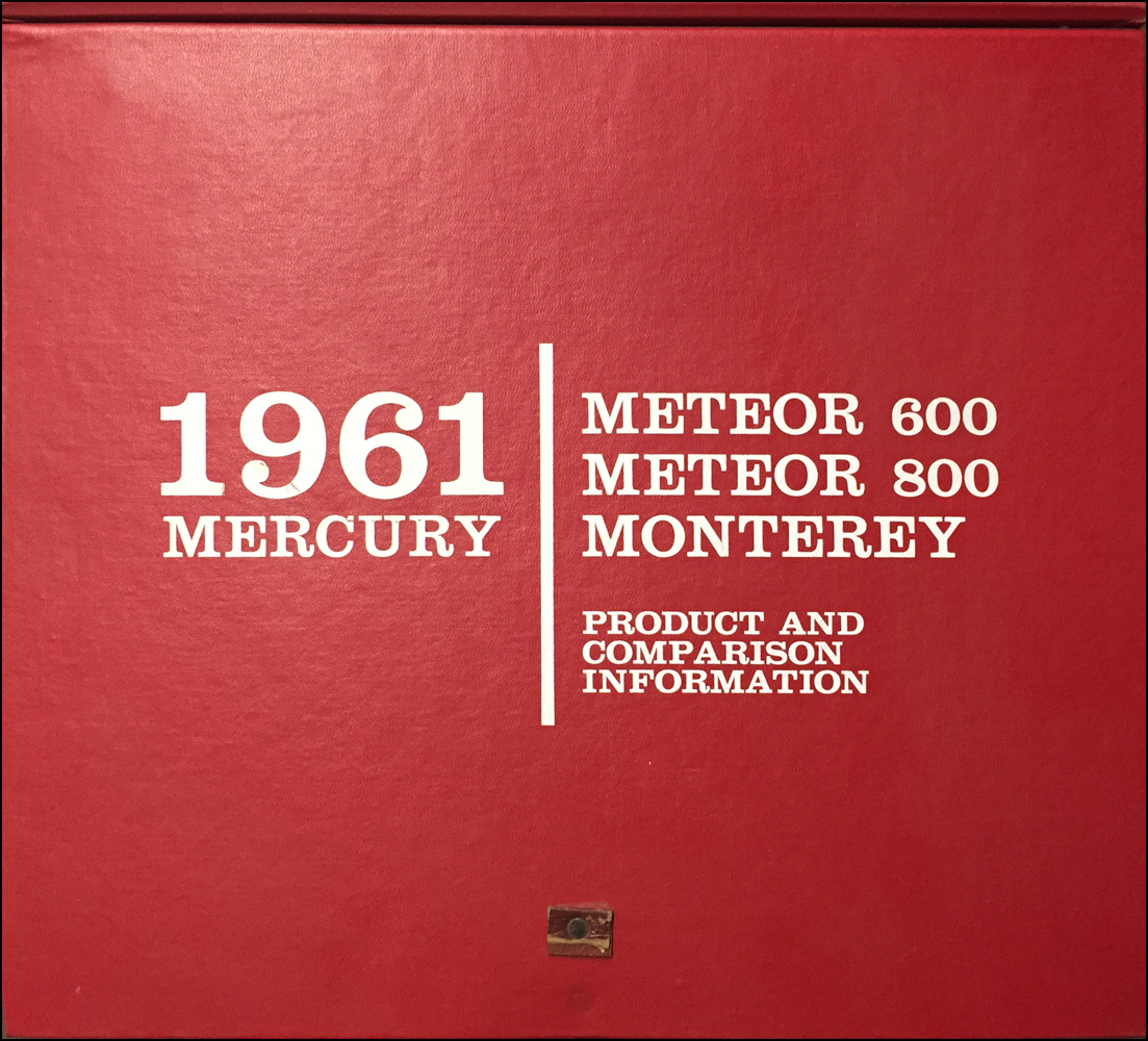 1961 Mercury Meteor and Monterey Features and Competitive Comparison Dealer Album Original