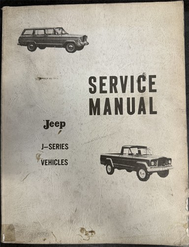 1962-1964 Jeep Gladiator & Wagoneer Shop Manual Reprint