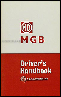 1962-1965 MGB Owner's Manual Reprint