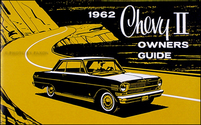 1962 Chevy II & Nova Reprint Owner's Manual
