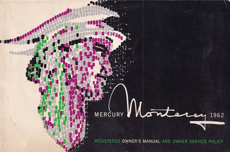 1962 Mercury Monterey Owner's Manual Original Second Edition Canadian