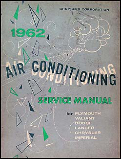 1962 MoPar Air Conditioning Repair Manual Original