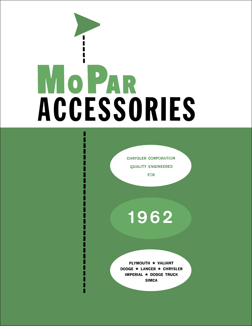 1962 MoPar Accessories Parts Book Reprint