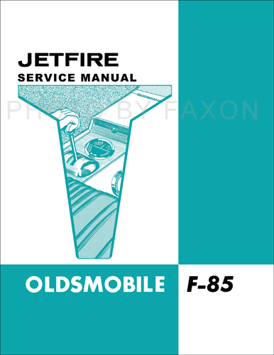 1962 Oldsmobile Jetfire Repair Manual Supplement Original