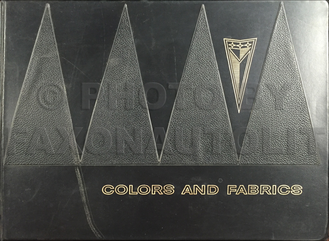 1962 Pontiac Color & Upholstery Dealer Album Original