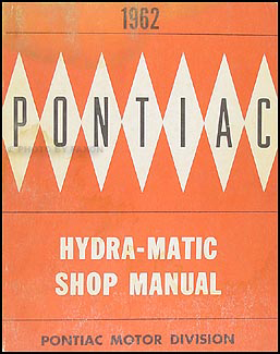 1962 Pontiac Hydra-Matic Transmission Repair Manual Original 