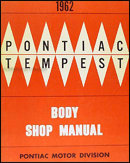 1962 Pontiac Body Repair Manual Original