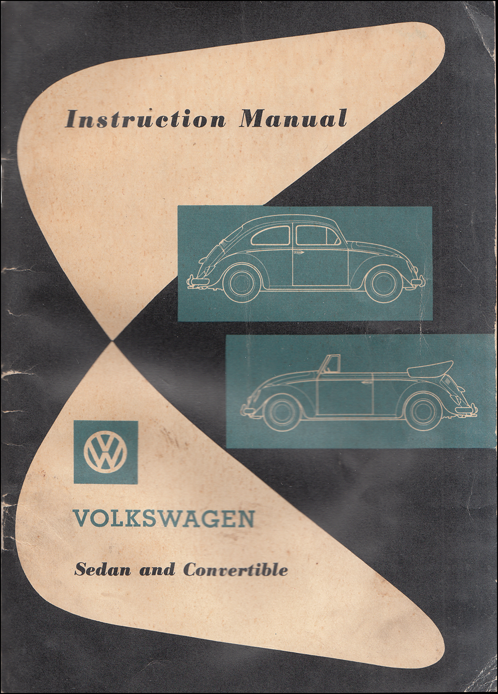 1962 Volkswagen Beetle Owner's Manual Original Type 1 Bug 