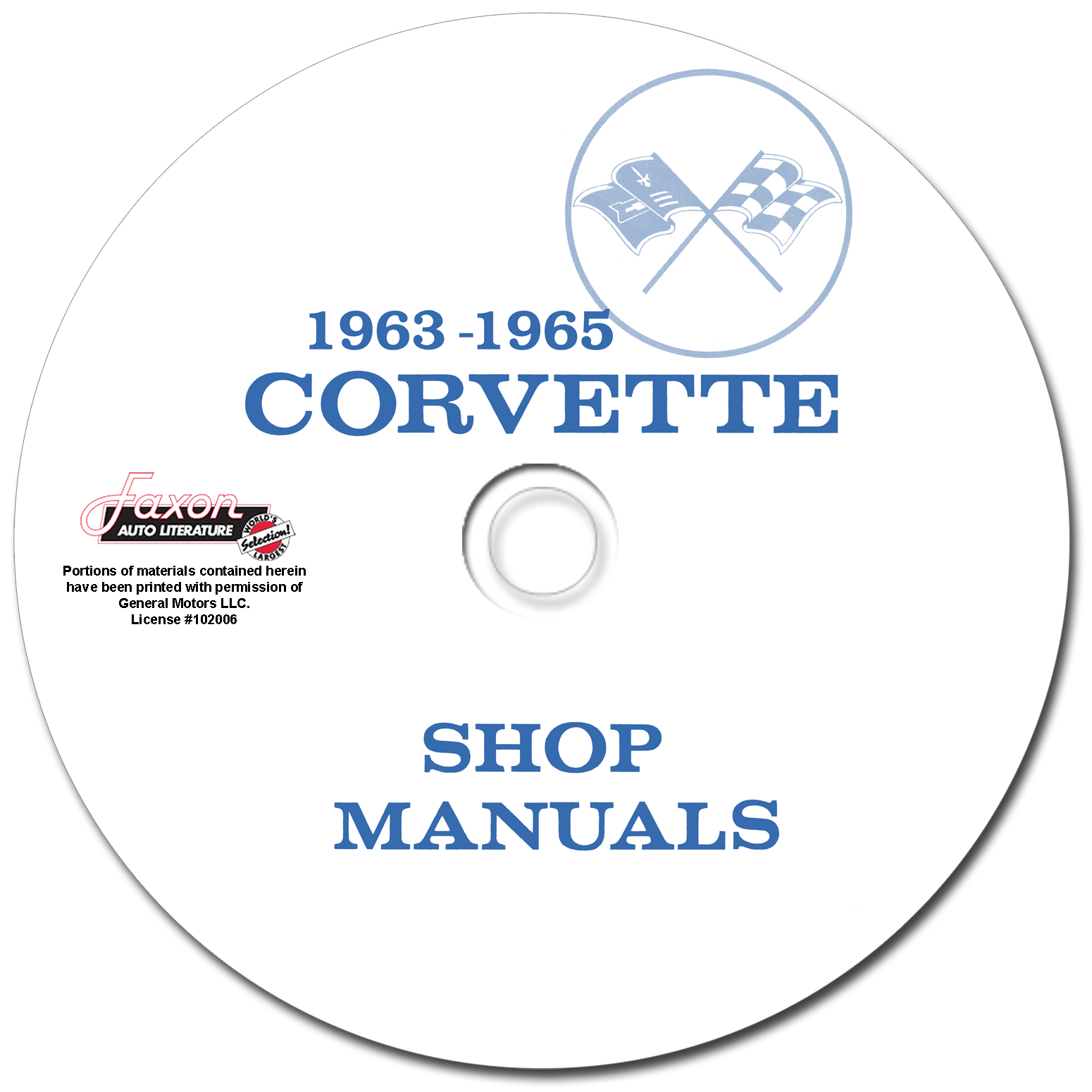 1963-1965 Chevrolet Corvette Repair Shop Manual Set on CD-ROM