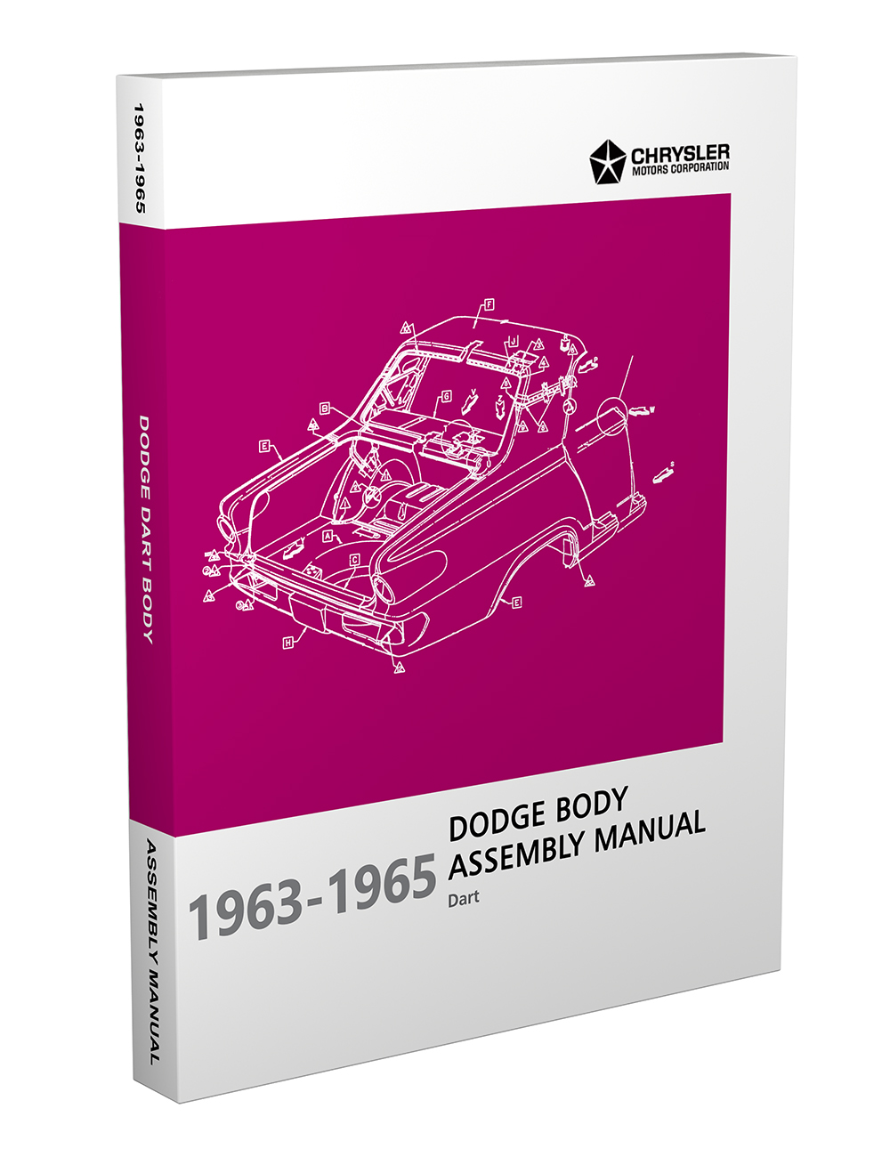 1963-1965 Dodge Dart Body Assembly Manual Reprint