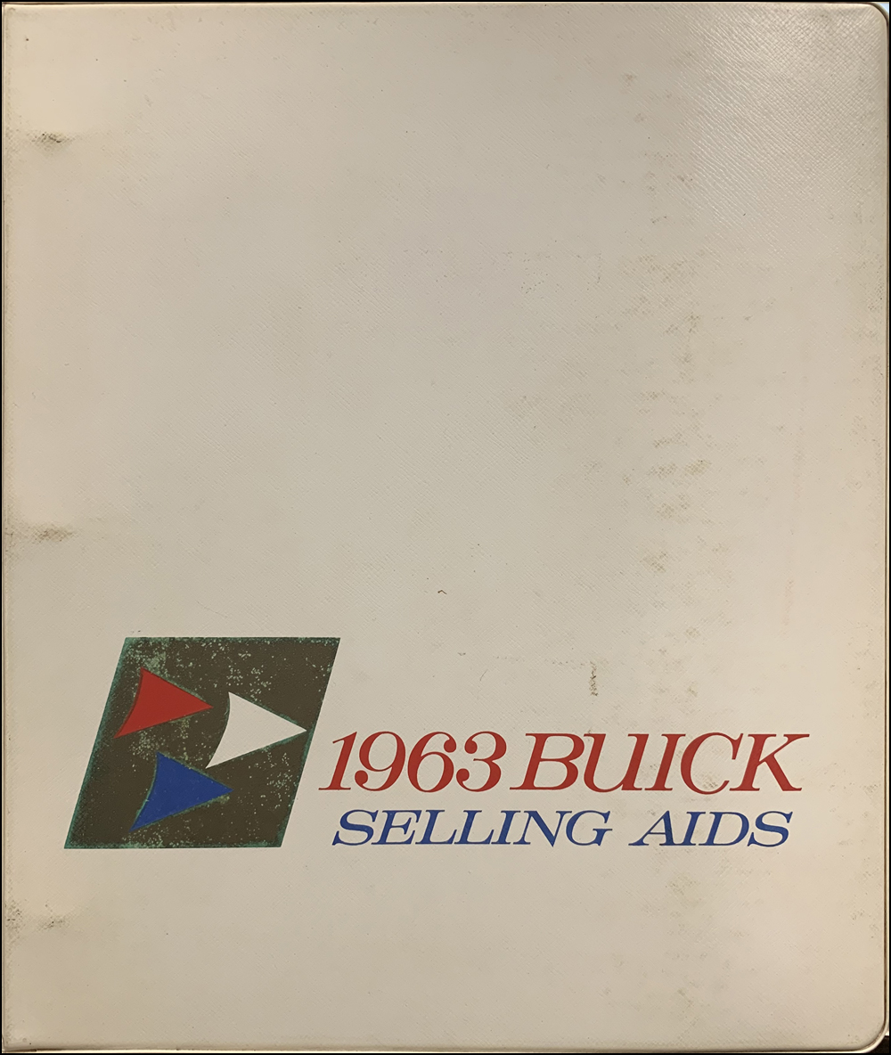 1963 Buick Selling Aids Announcement Album Original