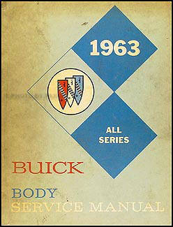 1963 Buick Body Manual Original - All Series