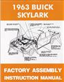 1963 Buick Skylark and Special Bound Assembly Manual Reprint