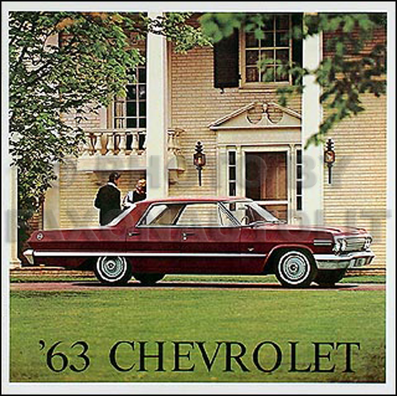 1963 Impala/SS/Bel Air Sales & Reprint Accessory Brochure Set