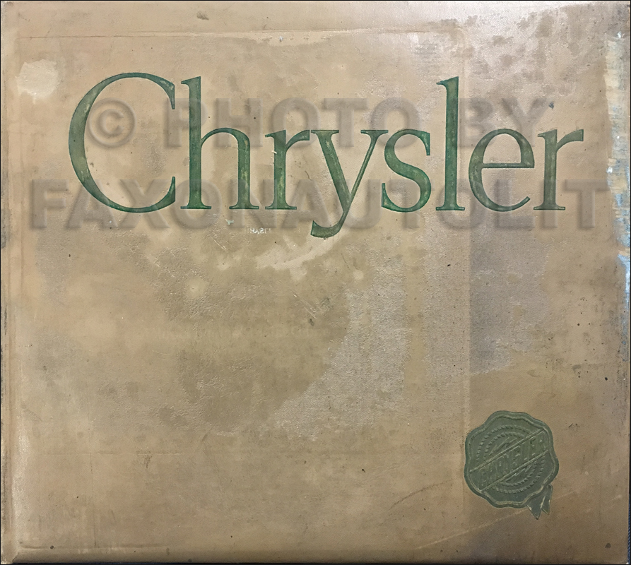 1963 Chrysler Color & Upholstery Dealer Album Original Large