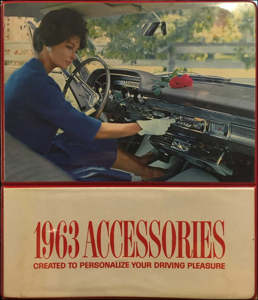 1963 Lincoln Mercury Accessories Dealer Album Original
