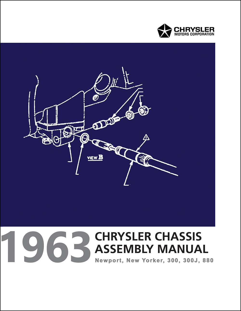 1963 Chrysler and Dodge 880 Chassis Assembly Manual Reprint 
