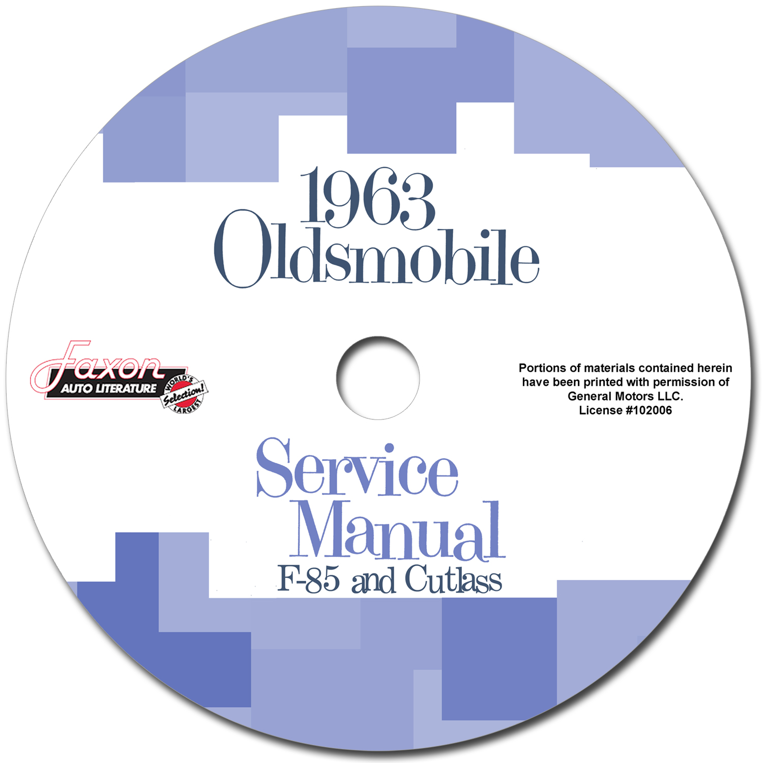 1963 Oldsmobile CD-ROM Shop Manual 