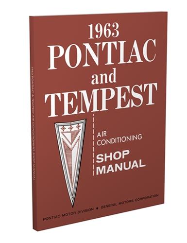 1963 Pontiac Air Conditioning Repair Manual Original