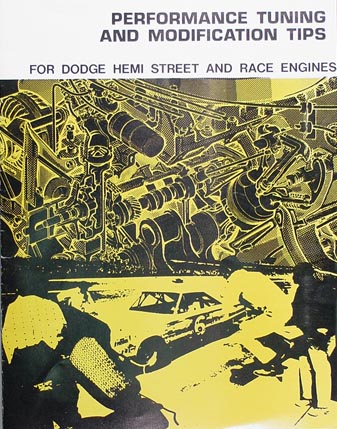 1964-1971 Dodge 426 Hemi Hi-Performance Tuning Manual Reprint