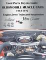 1964-1972 Oldsmobile Mechanical Parts Interchange Book