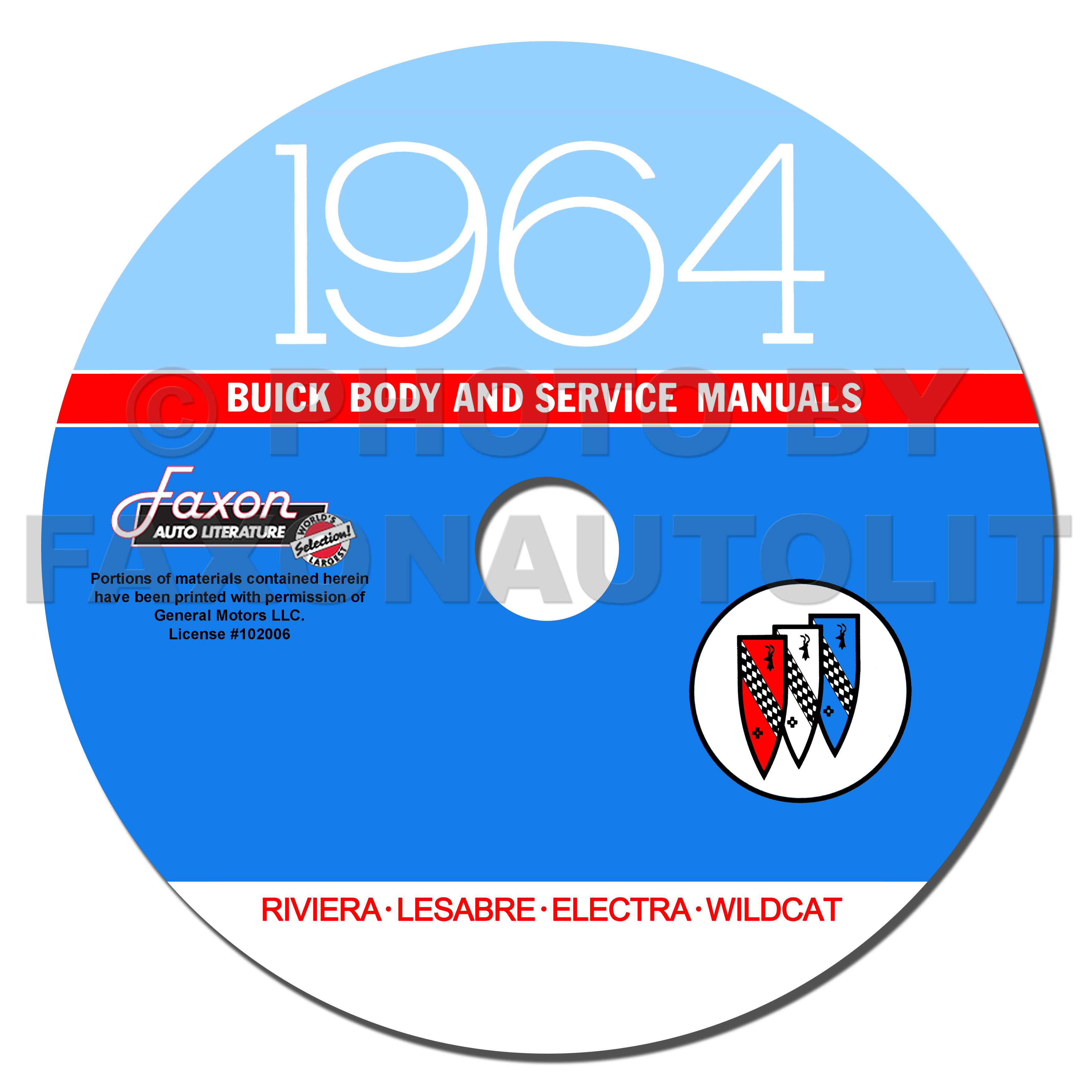 1964 Buick CD-ROM Shop Manual & Body Manual