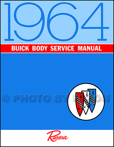 1964 Buick Body Shop Manual Original - All Series