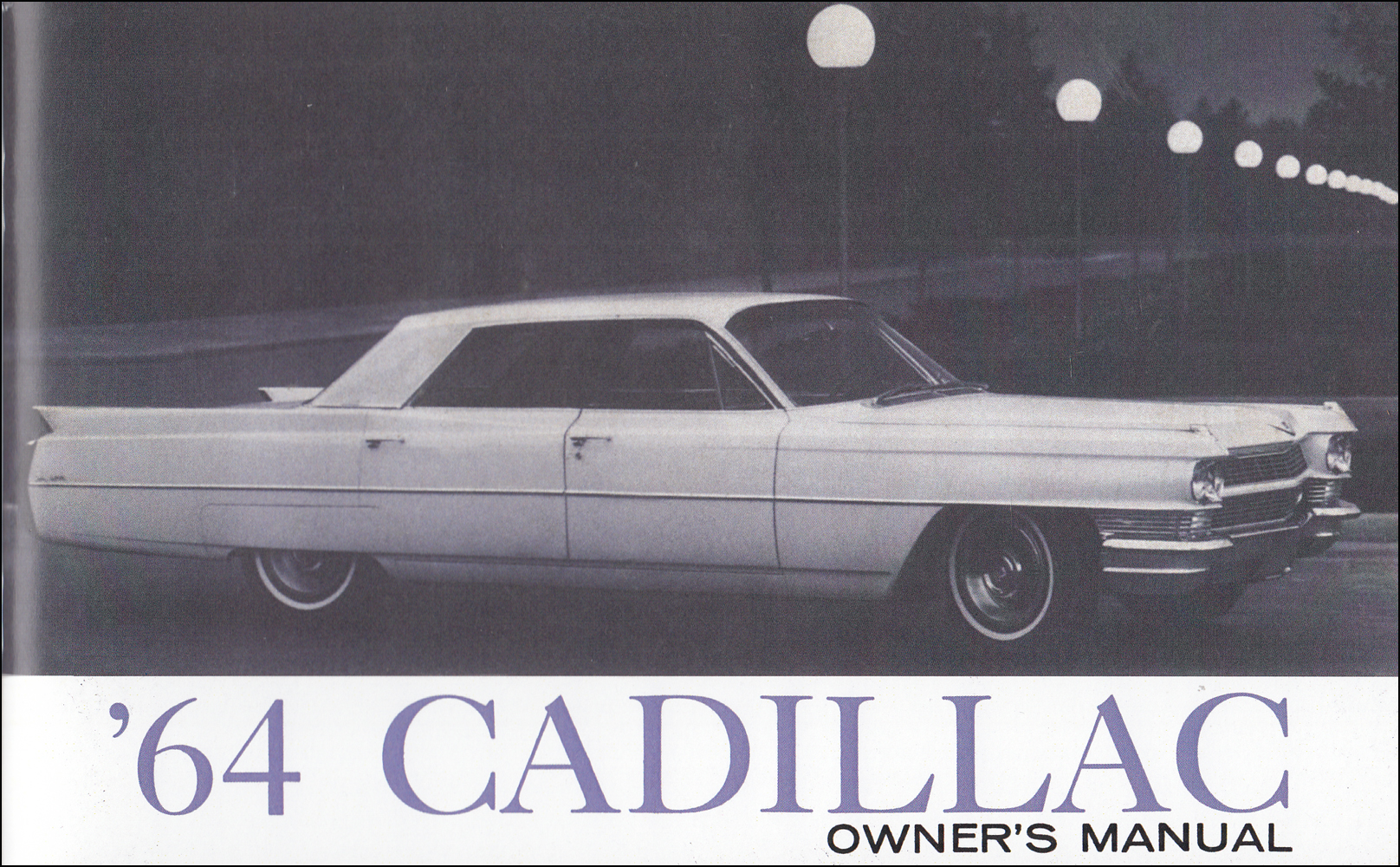 1964  CADILLAC SHOP/BODY  MANUAL ON CD 