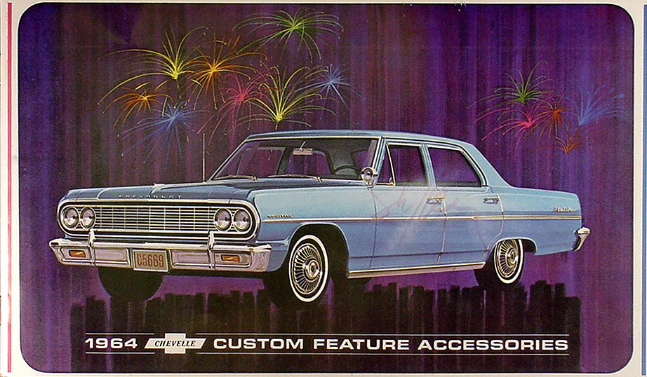 1964 Chevelle Color Accessory Catalog Reprint