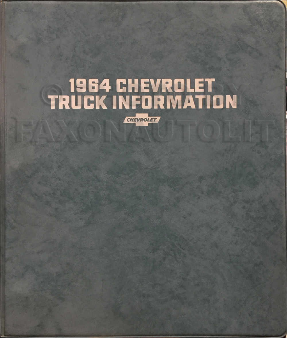 1964 Chevrolet Truck Sales Brochure Set in a Dealer Album
