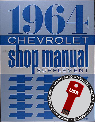 1961-1964 Chevrolet Car CD Shop Manual